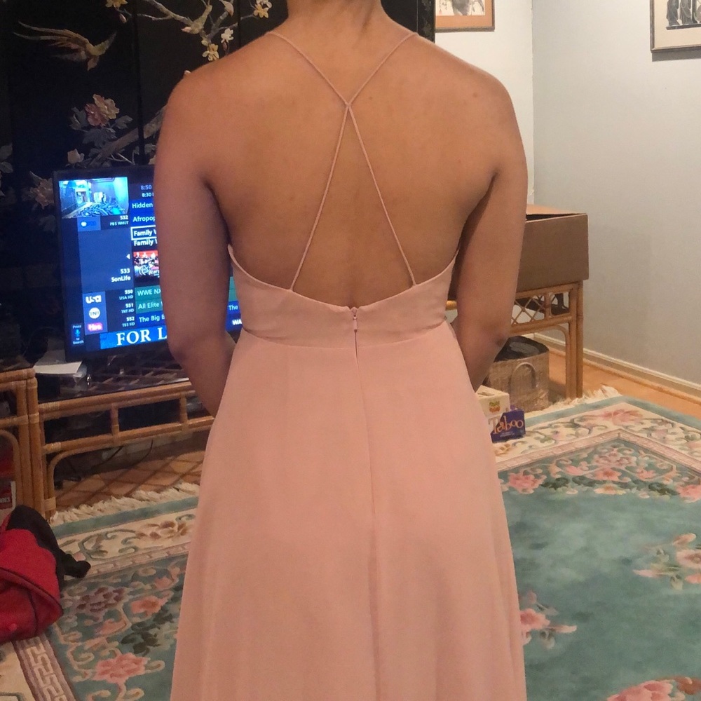 Jenny Yoo Farrah dress in Rosewater - Picture 5 of 5